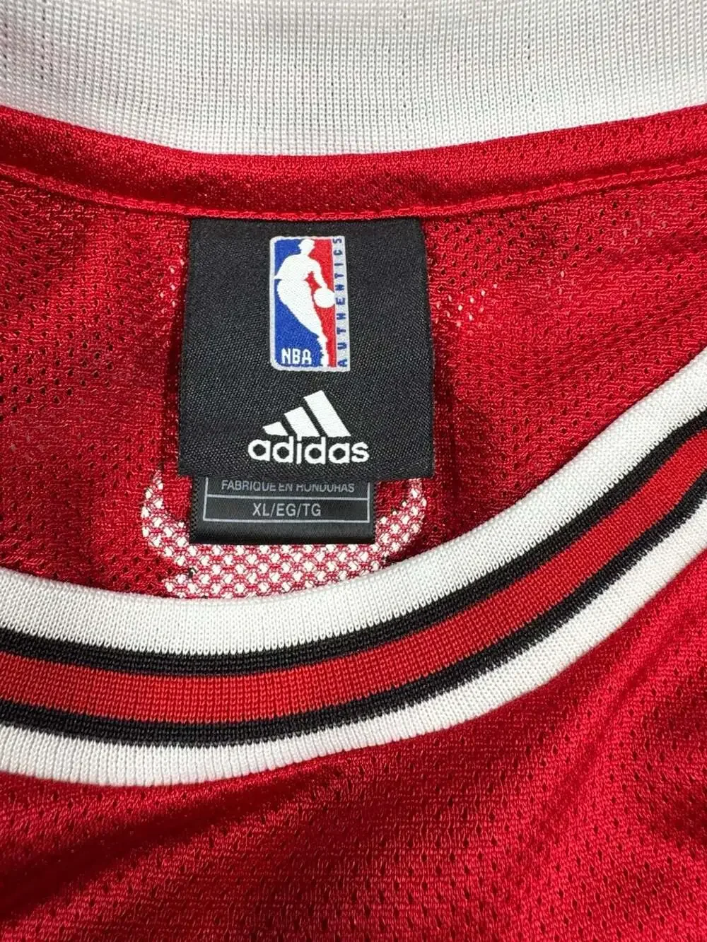 Adidas Kirk Hinrich Chicago Bulls #12 NBA Basketball Jersey Red Size XL